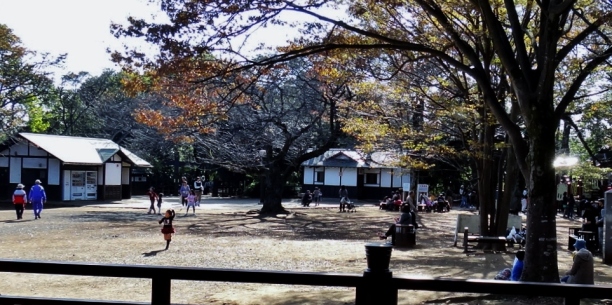 Ikuta Ryokuchi Park children playing